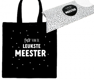 Tas van de leukste meester