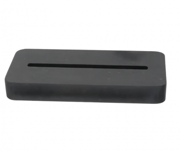 Tegelhouder hout zwart 0