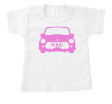 Tshirt auto fuchsia