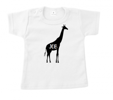 Tshirt mokka giraffe naam4