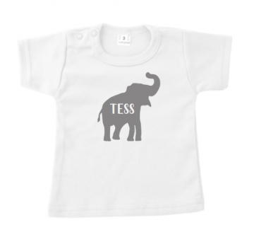 Tshirt mokka olifant naam3