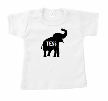 Tshirt mokka olifant naam4