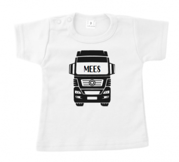 Tshirt truck zwart