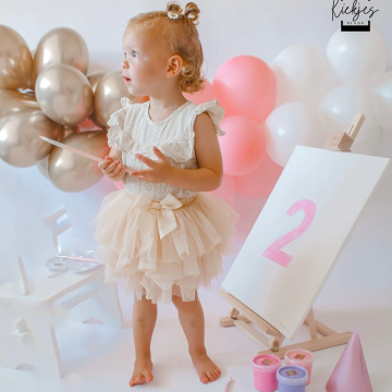 Tutu rokje champagne 2