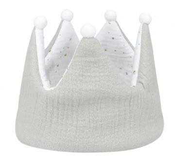 Verjaardagskroon grijs