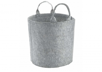 Vilten mand licht grijs gemeleerd 0