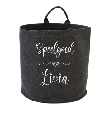 Vilten mand speelgoed vanlivia