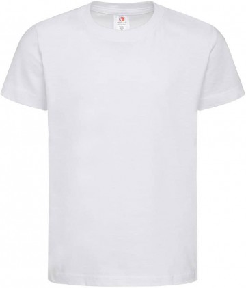 Wit t shirt kidz