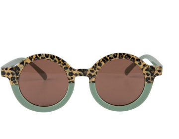 Zonnebril leopard groen