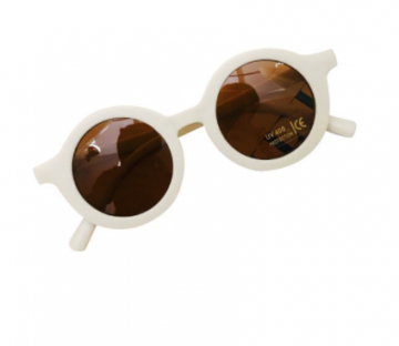 Zonnebril melk wit