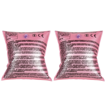 Zwembandjes achterkant